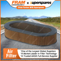 1 Piece Fram Air Filter - CA9308 Refer A444 Height 73mm Oval Outer Length 370mm