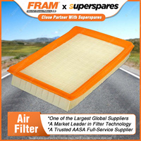 1 Piece Fram Air Filter - CA9392 Height 41mm Length 256mm Width 175mm Ref A1446