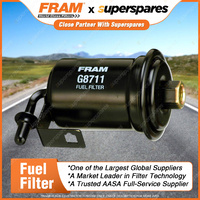 1 x Fram Fuel Filter - G8711 Refer Z599 Height 120mm Outer/Can Diameter 70mm