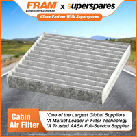 1 Piece Fram Cabin Air Filter - CF10322 Height 33mm Length 195mm Width 215mm