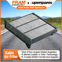 1 Piece Fram Cabin Air Filter - CF10746 Height 74mm Length 231mm Width 230mm