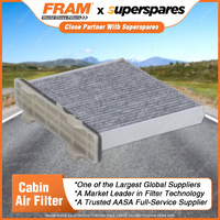 1 Piece Fram Cabin Air Filter - CFA12379 Height 45mm Length 215mm Width 212mm