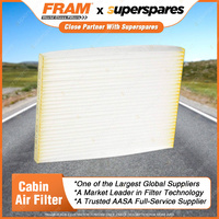 1 Piece Fram Cabin Air Filter - CF10917 Height 20mm Length 265mm Width 190mm