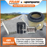 Fram Oil Air Fuel Filter Service Kit FSA21 Excellent Filtration Convenient Pack