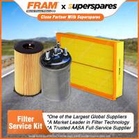 Fram Filter Service Kit Oil Air Fuel for Landrover Range Rover Discovery Ser 3