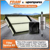 Fram Filter Service Kit Oil Air Fuel for Mazda Mazda 3 BL BK MPS SP25