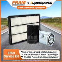 Fram Filter Service Kit Oil Air Fuel for Mitsubishi Pajero NM NP 00-06