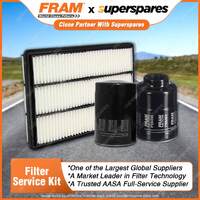 Fram Filter Service Kit Oil Air Fuel for Mitsubishi Pajero NS NT 4M41T NX NW