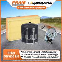 Fram Filter Service Kit Oil Air Fuel for Nissan Pathfinder R51 2006-On