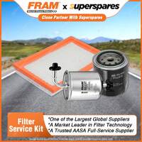 Fram Filter Service Kit Oil Air Fuel for Nissan Patrol GQ 02/1992-1997