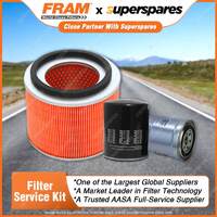 Fram Filter Service Kit Oil Air Fuel for Nissan Patrol GU 01/1998-2000