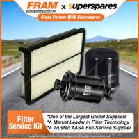 Fram Filter Service Kit Oil Air Fuel for Toyota Camry SXV20R SXV20R 1992-2002
