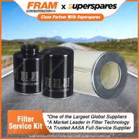 Fram Filter Service Kit Oil Air Fuel for Toyota 4 Runner LN130 LN61 Bundera LJ70
