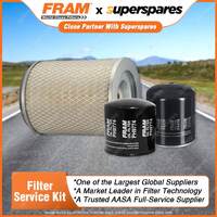 Fram Filter Service Kit Oil Air Fuel for Isuzu NKR NPR NKR 1994-2003