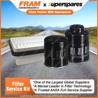 Fram Filter Service Kit Oil Air Fuel for Toyota Prado KDJ155R 120R 150R