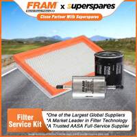 Fram Filter Service Kit Oil Air Fuel for Holden Berlina Calais VT VTII VX LPG