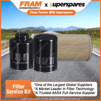 Fram Filter Service Kit Oil Air Fuel for Commuter Bus LH425R Toyota Hiace