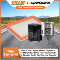 Fram Filter Service Kit Oil Air Fuel for Nissan Pulsar N14 GLi Q N15 S13