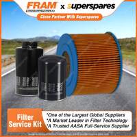 Fram Filter Service Kit Oil Air Fuel for Coaster BB40 Dyna 200 BU100R 300 BU88