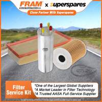 Fram Filter Service Kit Oil Air Fuel for Volkswagen Caravelle Multivan T5 T6
