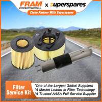 Fram Filter Service Kit Oil Air Fuel for BMW 318I 318Ti E46 2001-2005