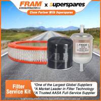 Fram Filter Service Kit Oil Air Fuel for Mazda 626 CB2MS 929 929L LA 121L CD3MC
