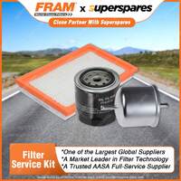 Fram Filter Service Kit Oil Air Fuel for Nissan 280C Skyline R30 2.4L 2.8L