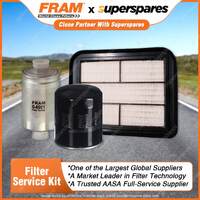 Fram Filter Service Kit Oil Air Fuel for Ford Falcon FG II X EcoBoost