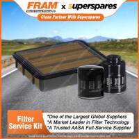 Fram Filter Service Kit Oil Air Fuel for Mazda Mazda 3 BM 6 GJ 2012-On