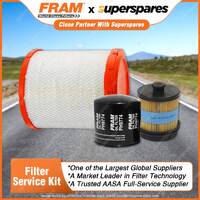 Fram Filter Service Kit Oil Air Fuel for Isuzu Npr200 250 275 NPR75 NPS75