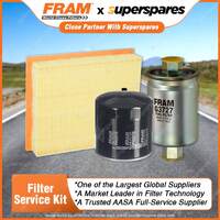 Fram Filter Service Kit Oil Air Fuel for Landrover Range Rover 05/1995-07/2002