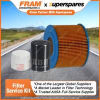 Fram Filter Service Kit Oil Air Fuel for Daihatsu Delta V47 V48 V98 V99