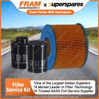 Fram Filter Service Kit Oil Air Fuel for Dyna LY211R LY220R LY230R LY211 LY61R