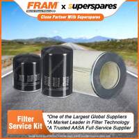 Fram Filter Service Kit Oil Air Fuel for Toyota 4 Runner LN60 Toyoace LY30 LY31