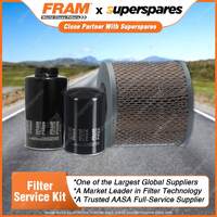 Fram Filter Service Kit Oil Air Fuel for Toyota Dyna 100 LH80 150 LY60