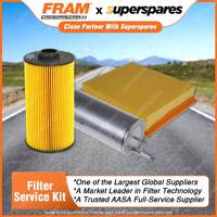 Fram Filter Service Kit Oil Air Fuel for BMW X5 E53 02/2001-10/2003