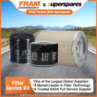 Fram Filter Service Kit Oil Air Fuel for Isuzu Npr400 NPR59 1987-06/1996