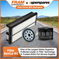 Fram Filter Service Kit Oil Air Fuel for Kia Grand Carnival VQ 06/2011-On
