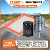 Fram Filter Service Kit Oil Air Fuel for Nissan Navara D22 II-IV 06/2000-2005