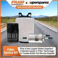Fram Filter Service Kit Oil Air Fuel for Volkswagen Caddy 2K 06/2006-12/2010