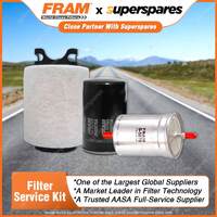 Fram Filter Service Kit Oil Air Fuel for Volkswagen Golf Mk V FSI 08/2004-2009
