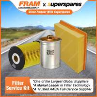 Fram Filter Service Kit Oil Air Fuel for Volkswagen Passat 3B 05/2003-2004