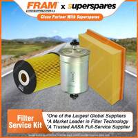 Fram Filter Service Kit Oil Air Fuel for Volkswagen Passat 3B 11/2002-2006
