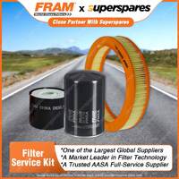 Fram Filter Service Kit Oil Air Fuel for Volkswagen Passat B1 01/1978-12/1993