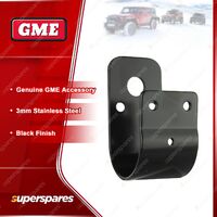 GME 50mm Wrap-Around Bullbar Bracket - Black Finish 3mm Stainless Steel