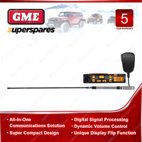 GME 5 Watt Super Compact UHF CB Radio - Starter Kit Suit 4WD Car Truck