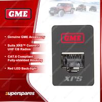 GME RJ45 Pass-Through Adaptor - Type 1 Red Suit XRS Connect UHF CB Radios