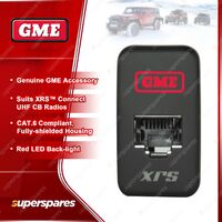 GME RJ45 Pass-Through Adaptor for Toyota Landcruiser 75 78 79 4 Runner Hiace Red
