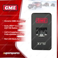 GME RJ45 Pass-Through Adaptor - Type 4 Red Suit XRS Connect UHF CB Radios