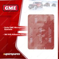 GME 3M Vhb Adhesive Patch Suit MB206 / MB207 Microphone Mounting Brackets